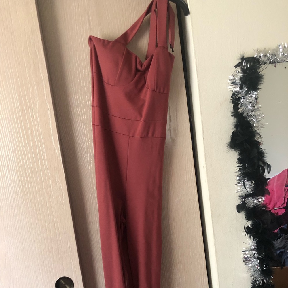 FN halter jumpsuit